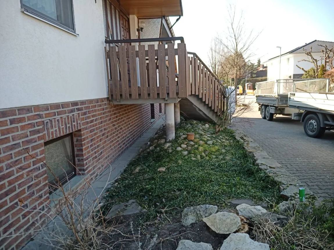 Stufenanlage im Garten